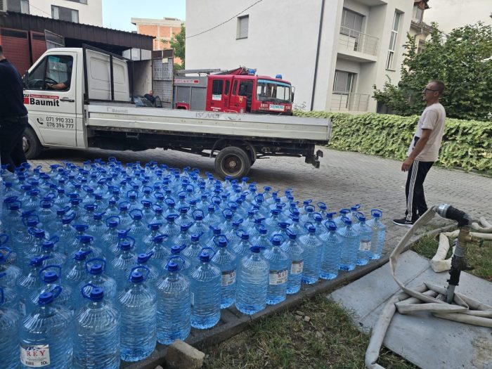 Чаир испрати помош со вода за пиење за граѓаните на Гостивар