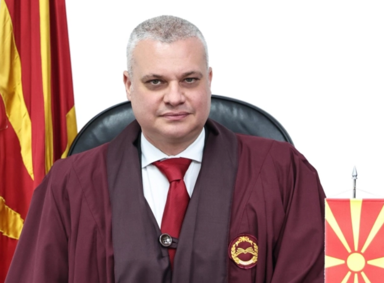Уставниот судија Гоце Наумовски си поднесе оставка од функцијата