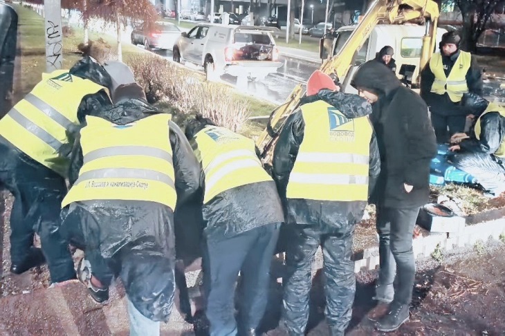 Пукнала голема цевка кај ОХИС, голем дел од Скопје е без вода
