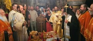 Георги, Пимен и Иларион служеа за Свети Наум во неговиот манастир