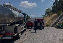 Во голем пожар изгоре куќа во пробиштипското село Бучиште, пожари се шират и во околината на Штип