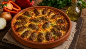(Рецепт) Ќофтиња со зеленчук и сос од рерна: Идеја за вкусен и заситувачки ручек