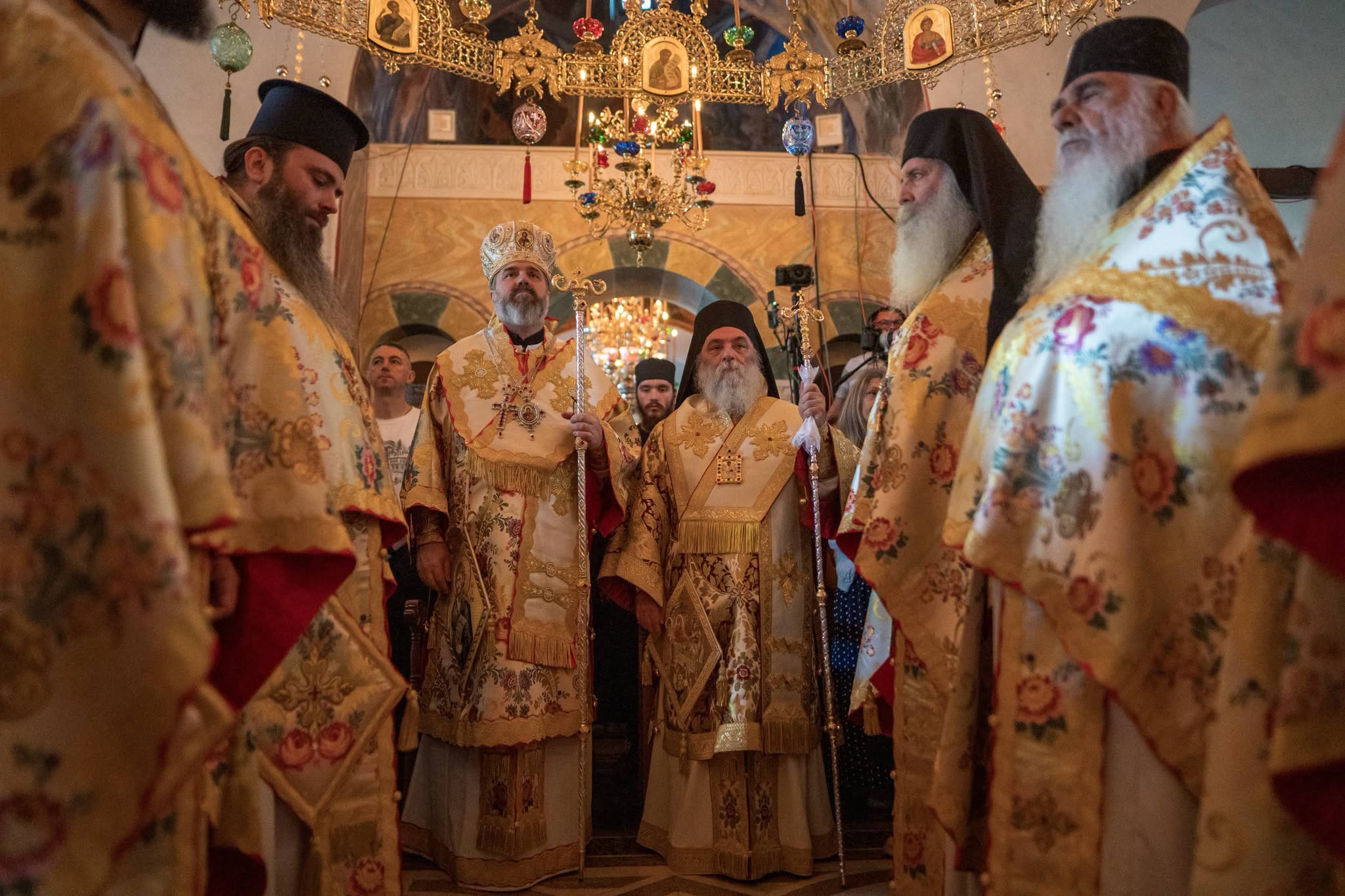 Митрополитот г. Георгиј отслужи Света Архиерејска Литургија во Бигорскиот манастир за Иванден