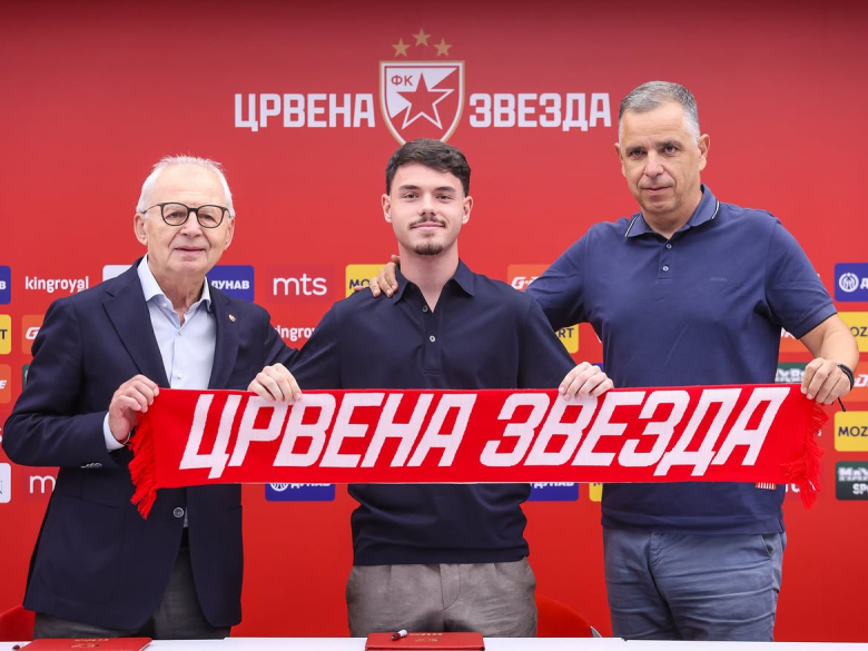 Од плочникот на Млечен, до дресот на Црвена Ѕвезда
