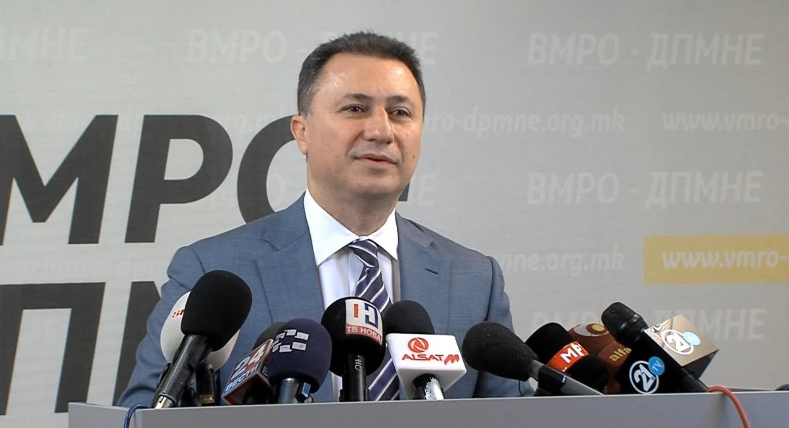 Ослободителна пресуда за екс премиерот Никола Груевски за случајот со изградбата на седиштето на ВМРО-ДПМНЕ