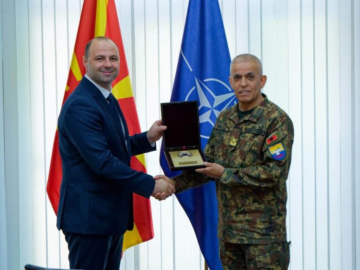 Мисајловски на средба со командантот на SEEBRIG