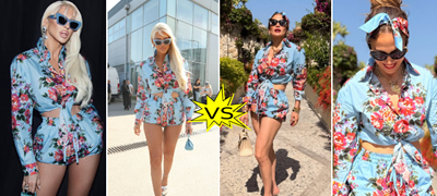Нов моден двобој: Карлеуша и Џеј Ло во ист „Dolce&Gabbana“ комплет од 2.100 евра – Јелена го носеше прва