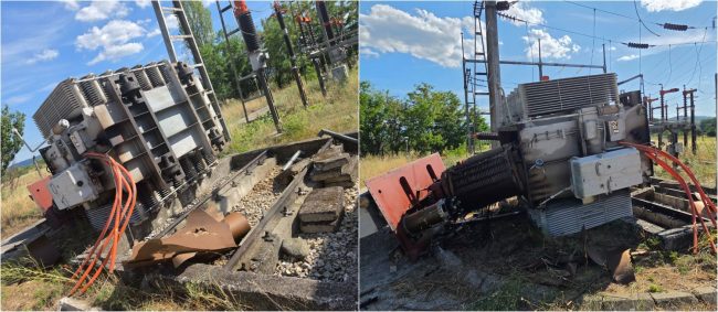 УКРАДЕНИ БАКАРНИ ЖИЦИ И ШИНИ ОД ЕЛЕКТРОВЛЕЧНАТА ПОДСТАНИЦА ДРАЧЕВО, ШТЕТАТА Е НАД 5 МИЛИОНИ ЕВРА