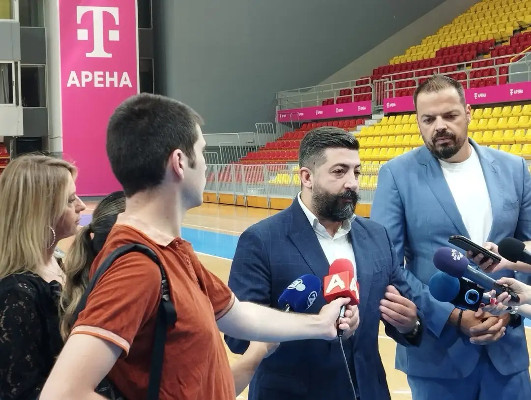Новото име на салата во СЦ „Борис Трајковски“ е „Т Арена“