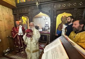 Владиката Петар отслужи литургија за 100 години Руска црква во Битола
