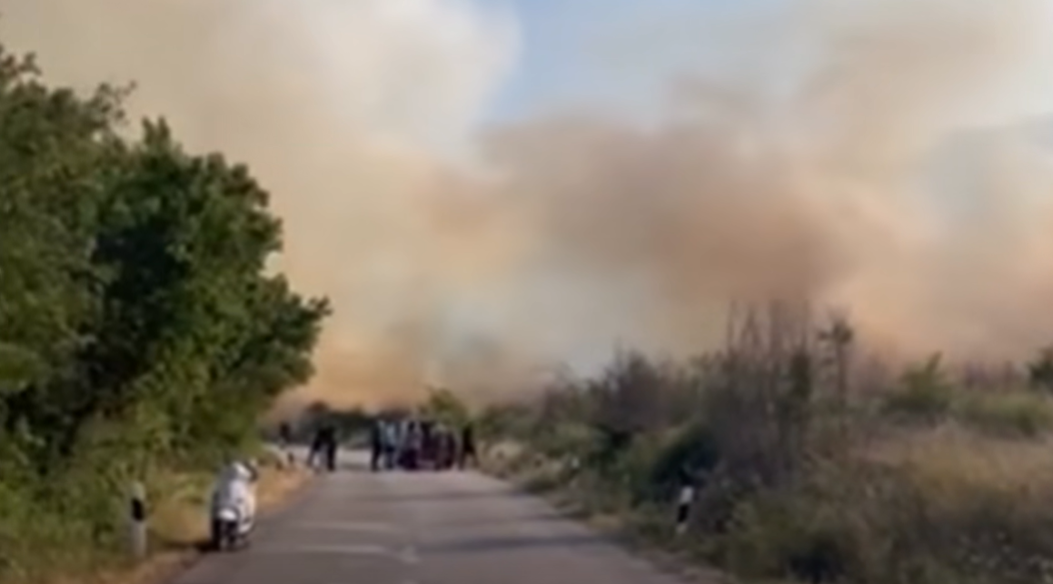 (ВИДЕО)  Голем пожар има кај селото Ратавица