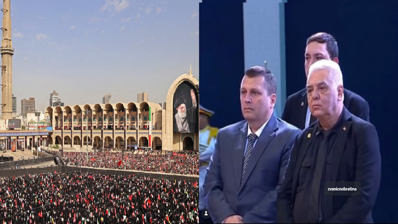 Српскиот министер Борис Братина во Техеран на церемонијата на простување од ајатолахот Хамнеи, опозицијата прашува дали се информирани САД