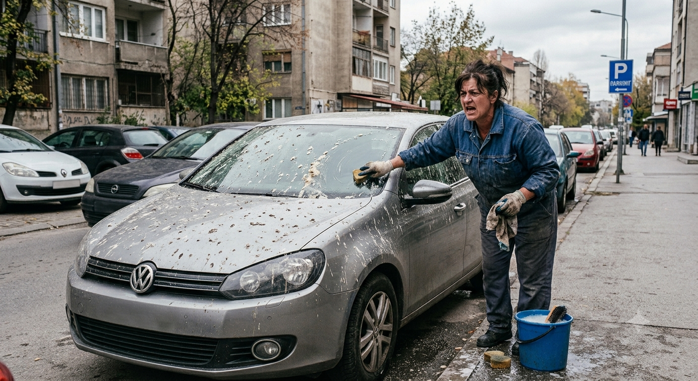 Ве болат рацете од постојано чистење птичји измет на автомобилот? Комбинација на состојки е лекот за овој проблем