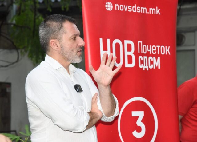 Внатрепартиските иницијативи се секундарна тема во однос на предизвиците како што е животниот стандард, рече Деспотовски за новата социјалдемократска платформа