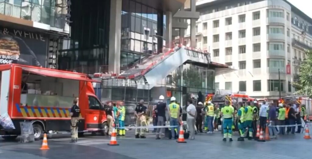 Неколку загинати во пожар во зграда во Брисел