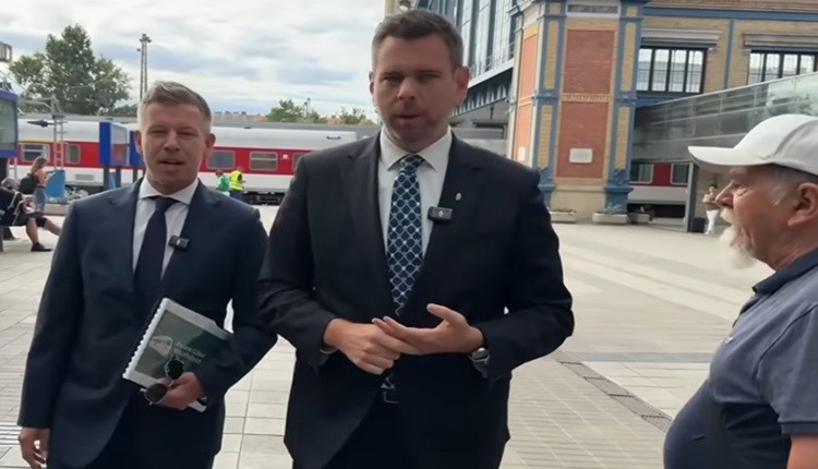 (ВИДЕО) Маж му пријде на Петер Маѓар и го плукна