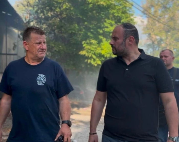 Ѓорѓиевски: Пожарот кај „Рампа“ е ставен под контрола - длабок поклон за брзата реакција на пожарникарите