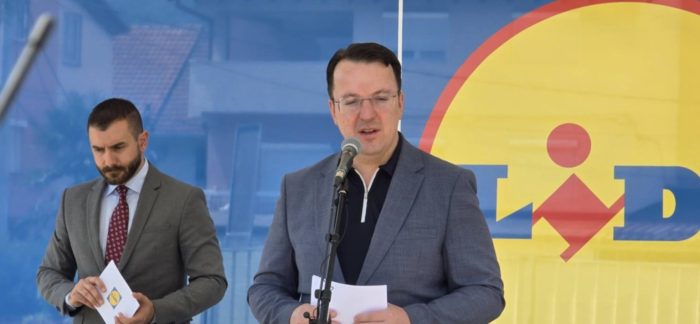 НИКОЛОСКИ: Со инвестиции од 200 милиони евра Лидл Македонија ги носи најдобрите производи и во Струмица