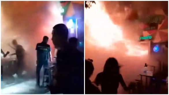 Најмалку 27 загинати во пожар во бар во Бангкок, властите велат дека излезите биле блокирани