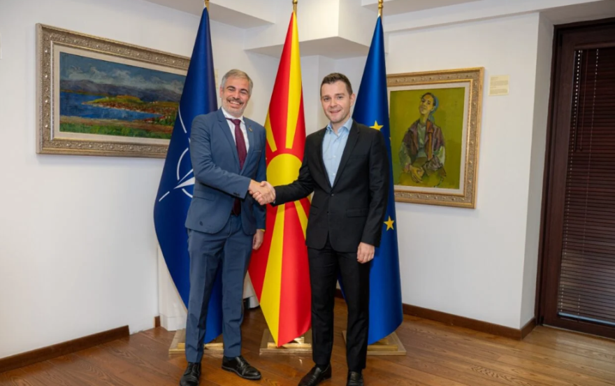 Муцунски на средба со државниот секретар за ЕУ на Шпанија