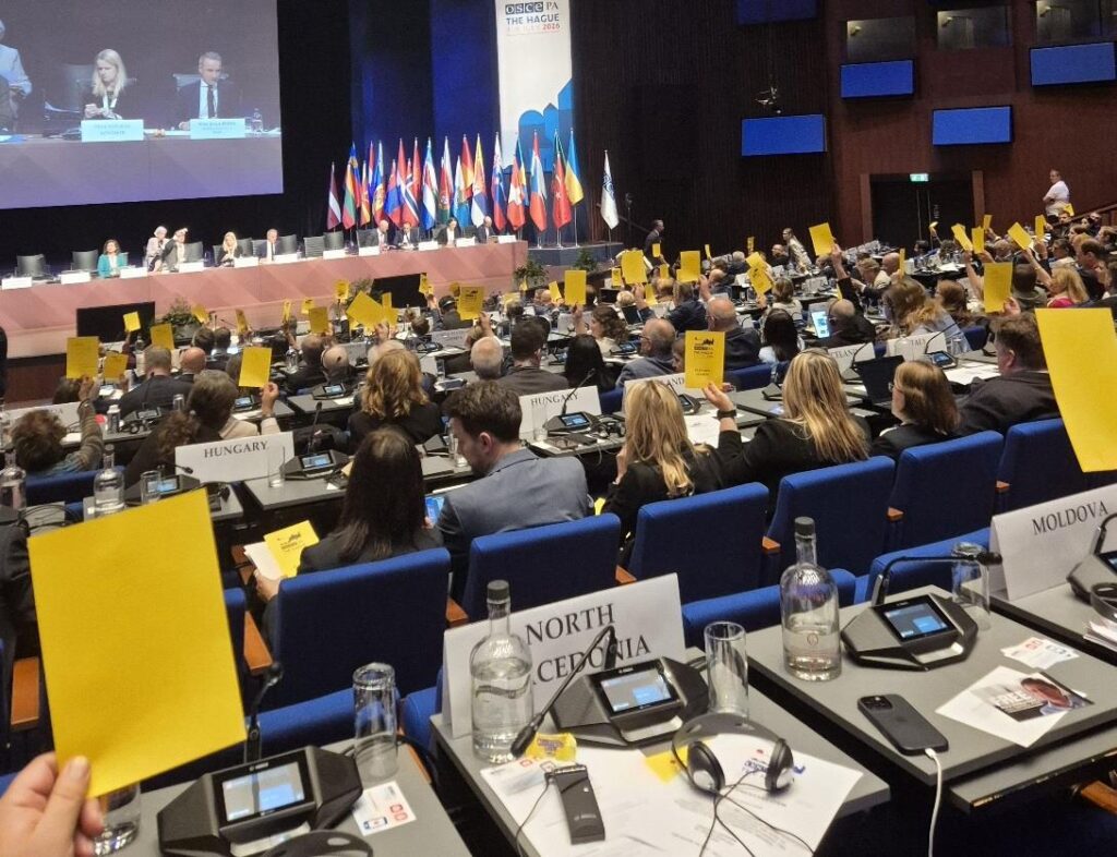 Моника Зајкова избрана за потпретседателка на Парламентарното собрание на ОБСЕ
