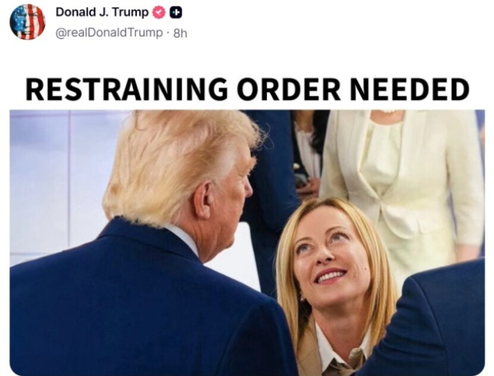 Трамп повторно ја нападна Мелони на социјалните мрежи