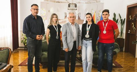 Светските вицешампиони на прием кај градоначалникот на Битола!