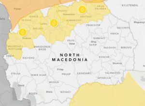 Метеоаларм: Попладне услови за пороен дожд, силен ветер и грмежи
