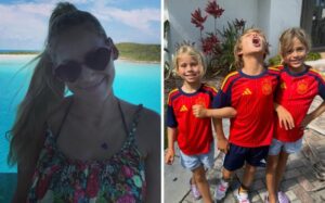 (ФОТО) Во ретка објава, Ана Курњикова ги покажала своите деца, нивните дресови ги воодушевиле нејзините следбеници