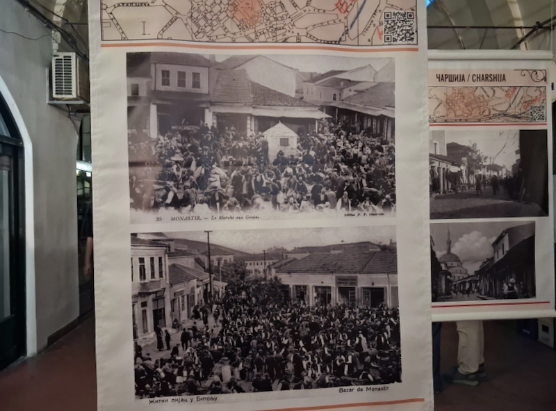 Во Битола отворена изложба на стари фотографии „Од Ат Пазар до Дрвен Пазар“