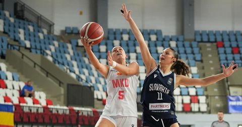 Јуниорките со пораз од Словачка ја завршија групната фаза на ЕП во Романија