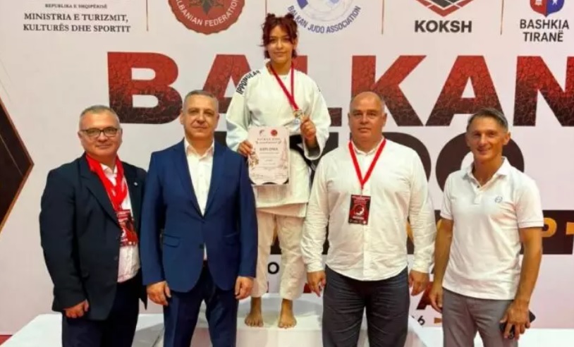 Ива Богдановска е балканска шампионка во џудо
