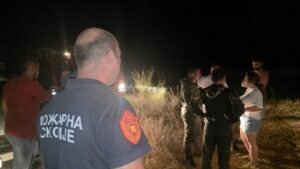 ВИДЕО: Избегната катастрофа во Зелениково, пожар во 2 часот по полноќ се приближи кон куќите