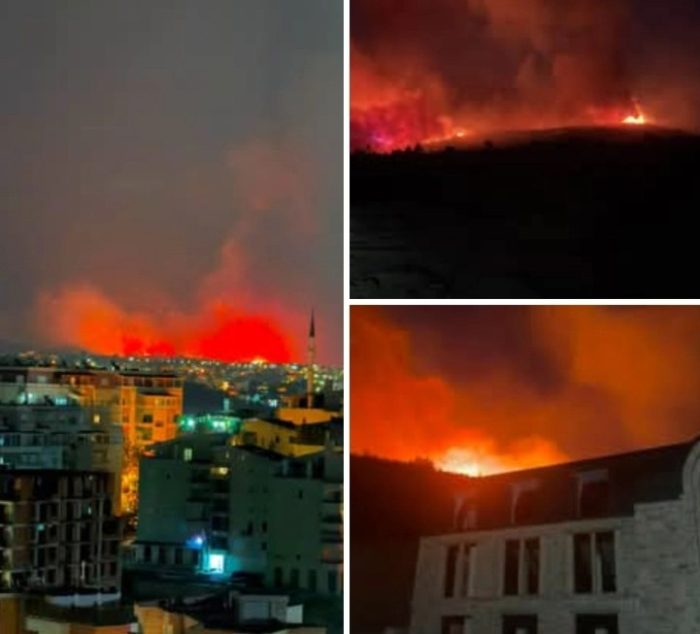 Големи пожари во Албанија, претседателот Бегај апелира на солидарност и одговорност од сите