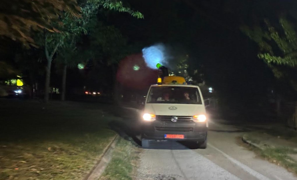​Трето вонредно прскање против комарци во Драчево