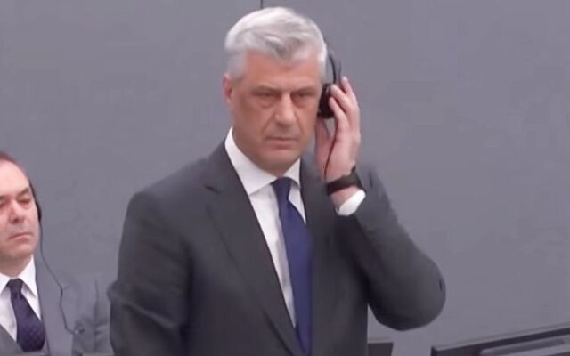 Хашкиот суд му го продолжи притворот на Хашим Тачи поради ризик од влијание врз сведоци