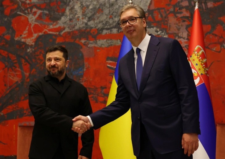 Вучиќ: Украина секогаш ќе има целосна поддршка од Србија на нејзиниот европски пат