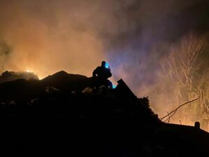 Изгаснат пожарот на депонијата во Крива Паланка