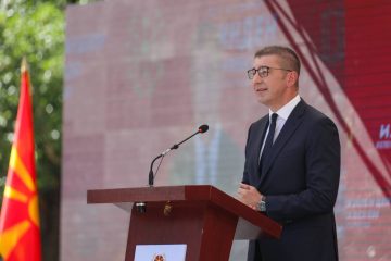 (ВИДЕО) Мицкоски: Силно светнал ден! 35 години независност!