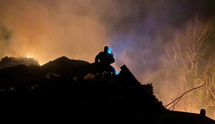 Изгаснат пожарот на депонијата во Крива Паланка
