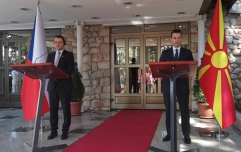 МАЦИНКА СО МУЦУНСКИ: Чешка ја поддржува Македонија и наш приоритет е таа што поскоро да стане членка на Европската Унија