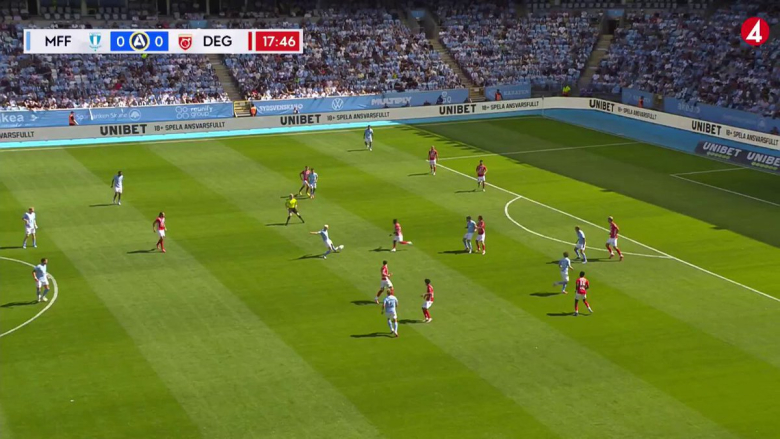 Фантастичен гол од 70 метри во Шведска