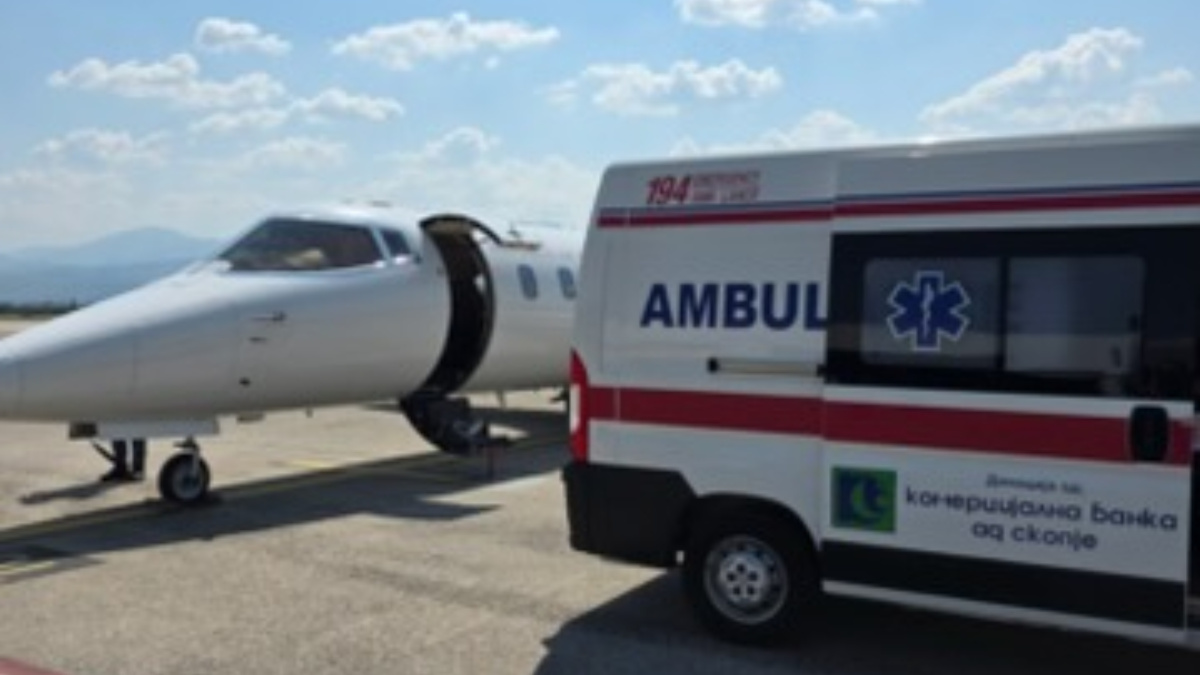 Се подобрува состојбата на пациентот кој со владин авион беше транспортиран од Турција