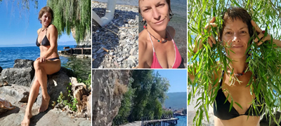 Илина Арсова ужива на плажа во Охрид и упати моќна порака: „Лежалки наместени врз ѓубре и пикавци, мовче кое треба да се обнови“