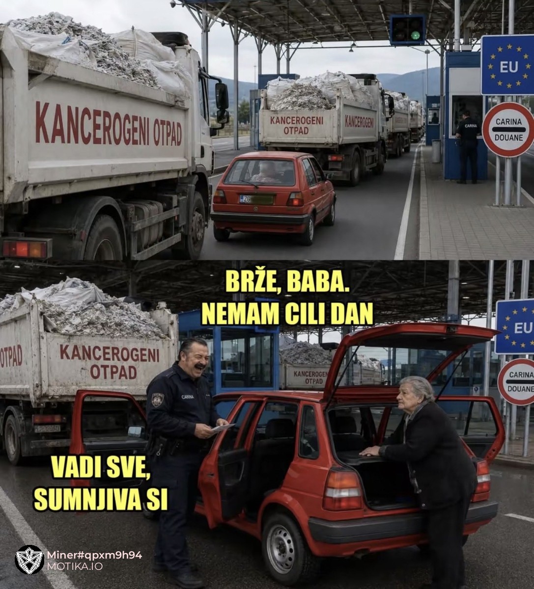 Еве како работат кај нас. Замижуваат по потреба