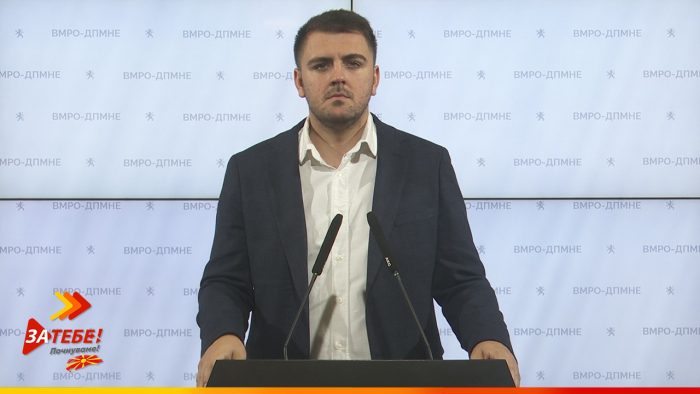 ПОПОВ: На талогот од СДС им пречи што Македонија се гради и напредува, заврши времето кога се правеа национални отстапки