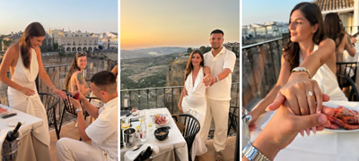 Петар Ѓошевски ја запроси саканата во Шпанија: „Прстенот го купив неколку дена пред пат, одбрав датум за вечна љубов и Св. Петка“