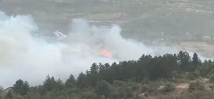 Повеќе од 200 луѓе евакуирани поради голем шумски пожар во близина на езерото Гарда во северна Италија