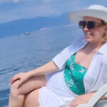 (Фото) Летен одмор во Охрид — Татјана Лазаревска ужива покрај езерото