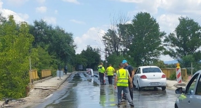 Град Скопје: Се реконструира главниот мост над Маркова Река, можно отежнато одвивање на сообраќајот